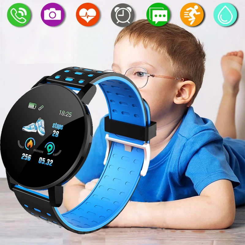 Smartwatch Digital Watches For Boys - Children's Sports Smart Watch Led Digital
