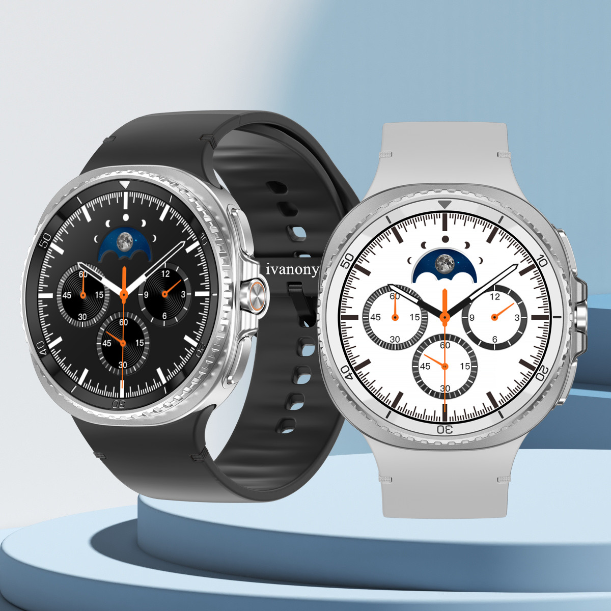 Smartwatch Digital Watches For Men - Smart Watch Man with Rotating Bezel