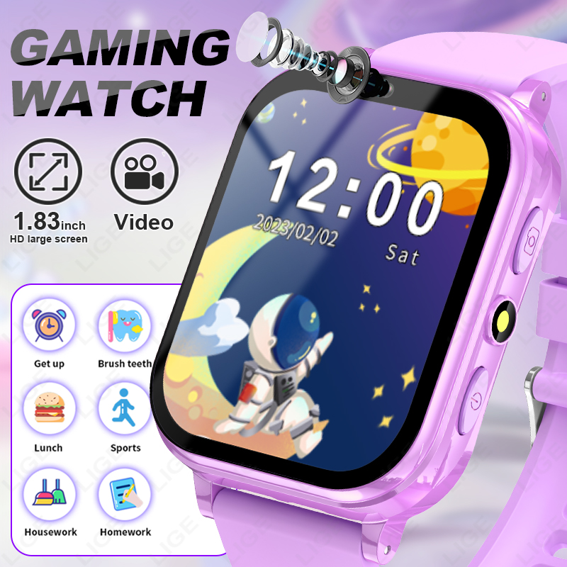 Smartwatch Digital Watches For Boys - LIGE Kid Digital Smart Watch Student