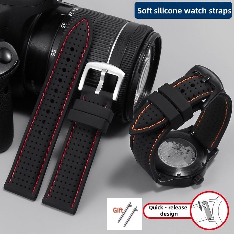 Tissot Watches Smartwatch - 20mm 22mm 24mm Silicone Smart Watch
