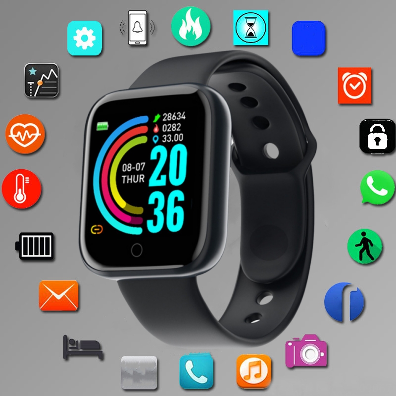 Smartwatch Digital Watches For Men - Smart Watch For Men Women Sport