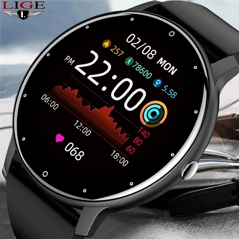 Smartwatch Digital Watches For Men - LIGE 2026 New Smart Watch Men