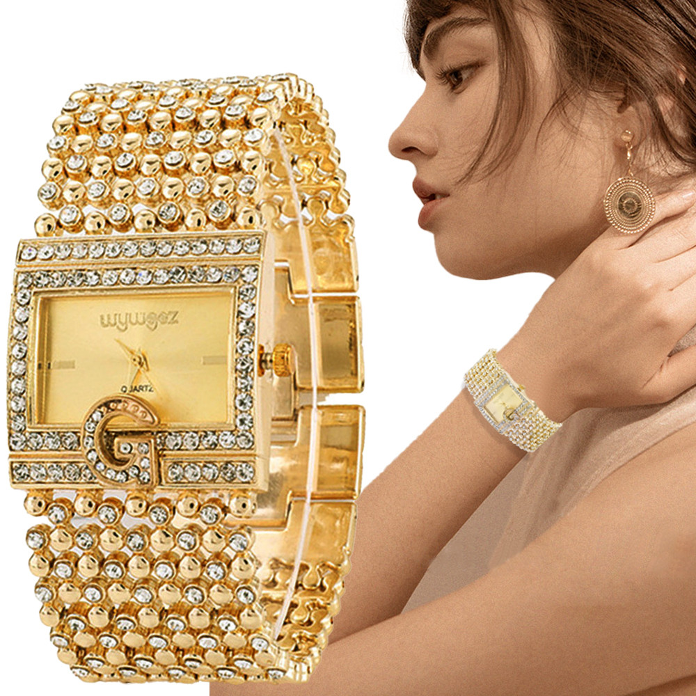 Minimalist Thin Watch - Simple Square Gold Watches Women Fashion
