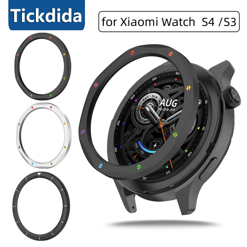 Watch Esim - Metal Bezel Ring Case For Xiaomi