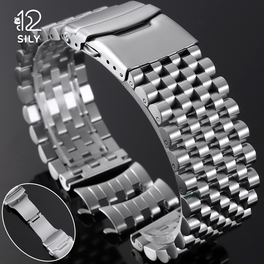 Tissot Watches Smartwatch - 20mm 22mm Folding Clasp Silver Stainless