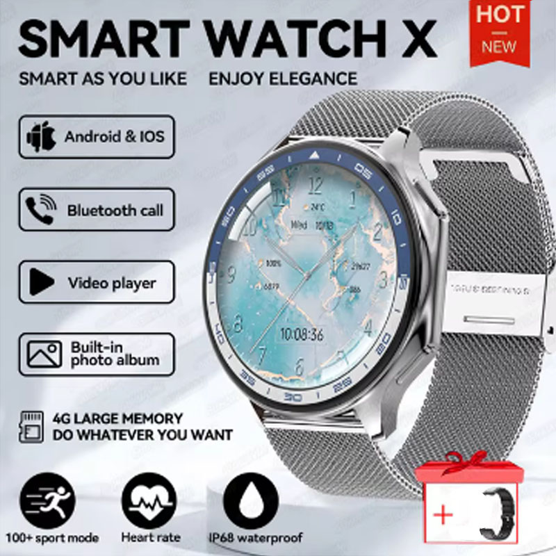 Smartwatch Iphone Watches For Women - 1.43 inch Big Screen Men Women