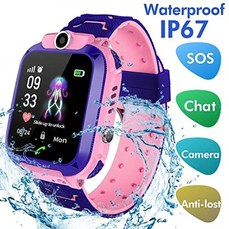 2G Kids Smart Watch SOS Call L - Smartwatch Digital Watches For Boys 评论和价格