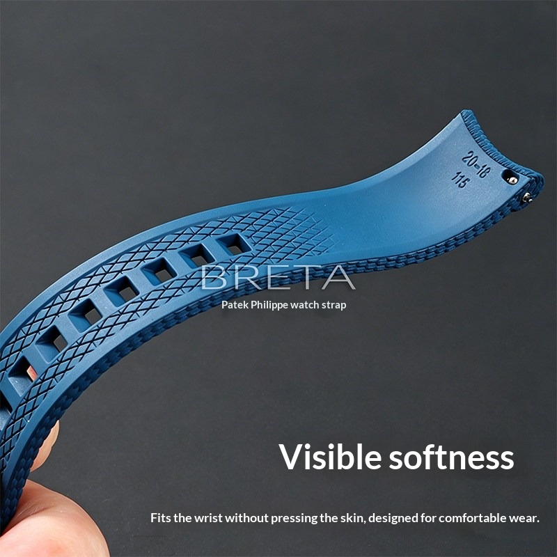 Curved End FKM Rubber Watch St - Audemars Piguet Watch Code 11.59 评论和价格