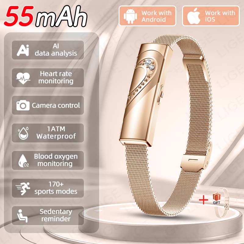 LIGE Smart Bracelet Real-time  - Couple Watches Smartwatch 评论和价格