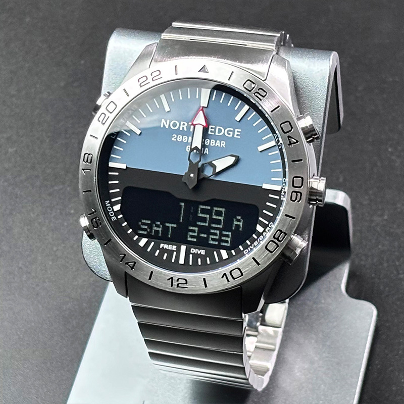 NORTH EDGE Mens Dive Watch Mil - Smartwatch Army Watches For Men 评论和价格