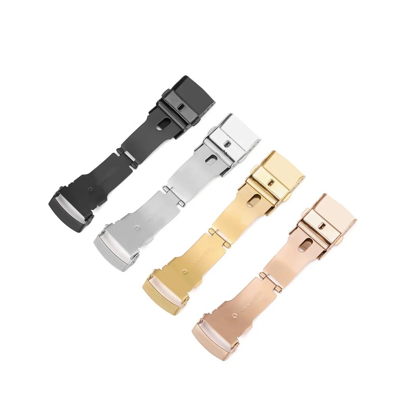 316L Solid Stainless Steel Buc - Replacement Watch Bracelet 评论和价格