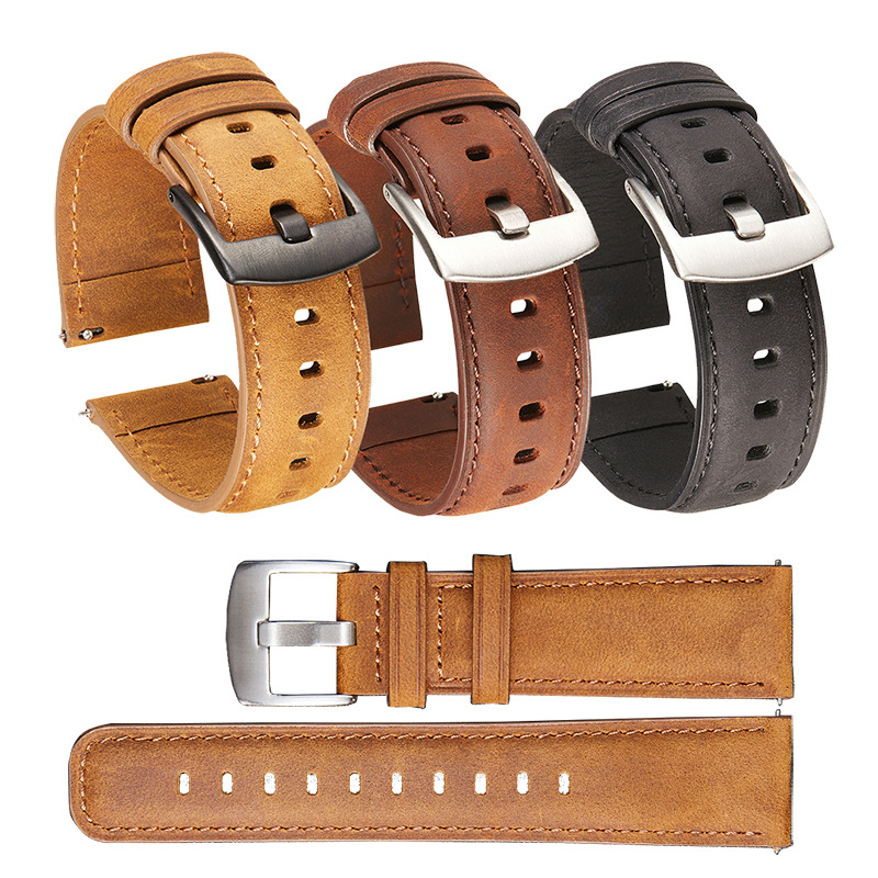Business Retro Leather Strap 2 - Tissot Watches Smartwatch 评论和价格
