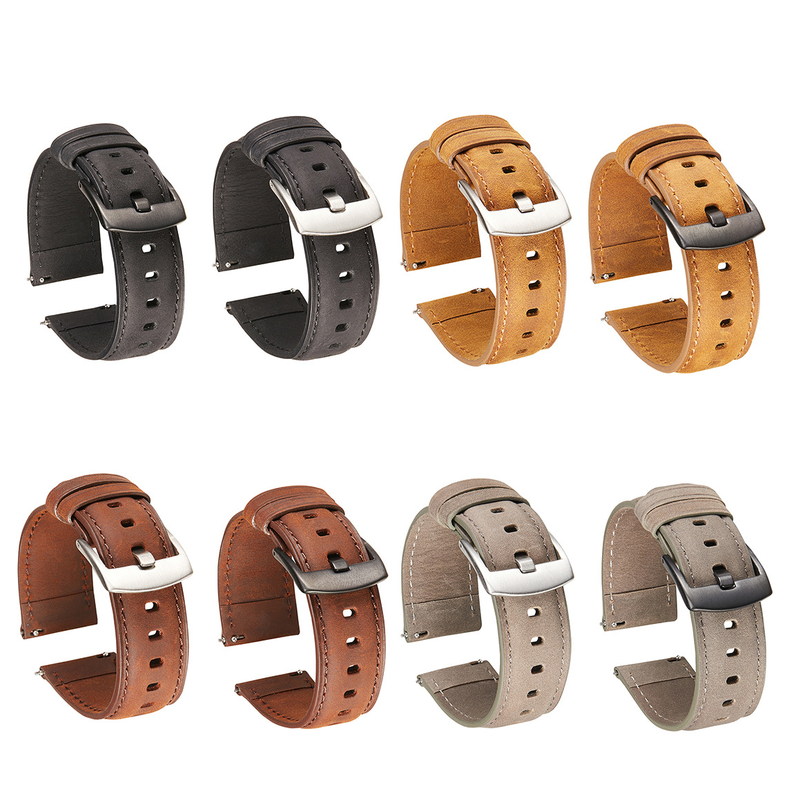 Business Retro Leather Strap 2 - Tissot Watches Smartwatch 评论和价格