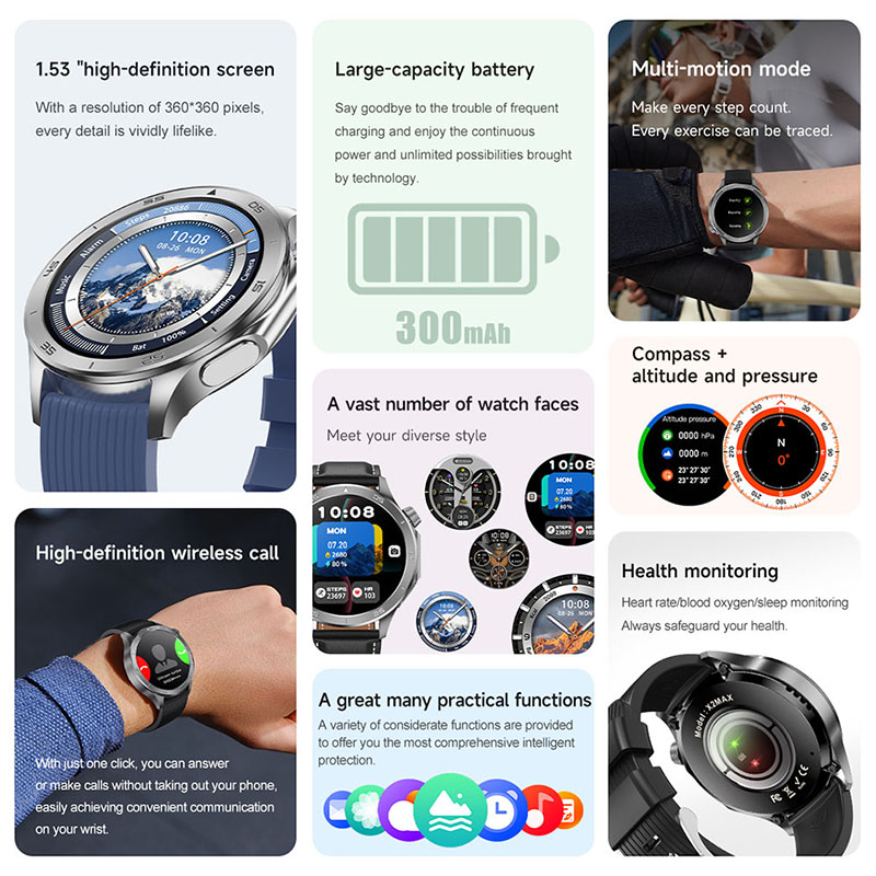 For OPPO Watch X Smart Watch M - Smartwatch Timex Watches For Men 评论和价格