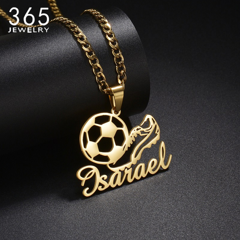 Custom Name Necklace Football  - Smartwatch Sports Watches For Men 评论和价格