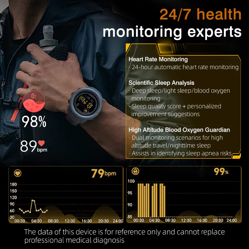 NORTH EDGE NEW MARS 5 Men's Di - Smartwatch Digital Watches For Men 评论和价格