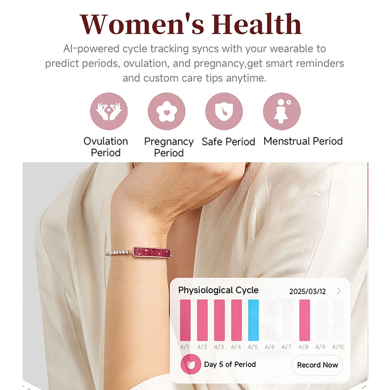 Women's Smart Bracelet with He - Couple Watches Smartwatch 评论和价格