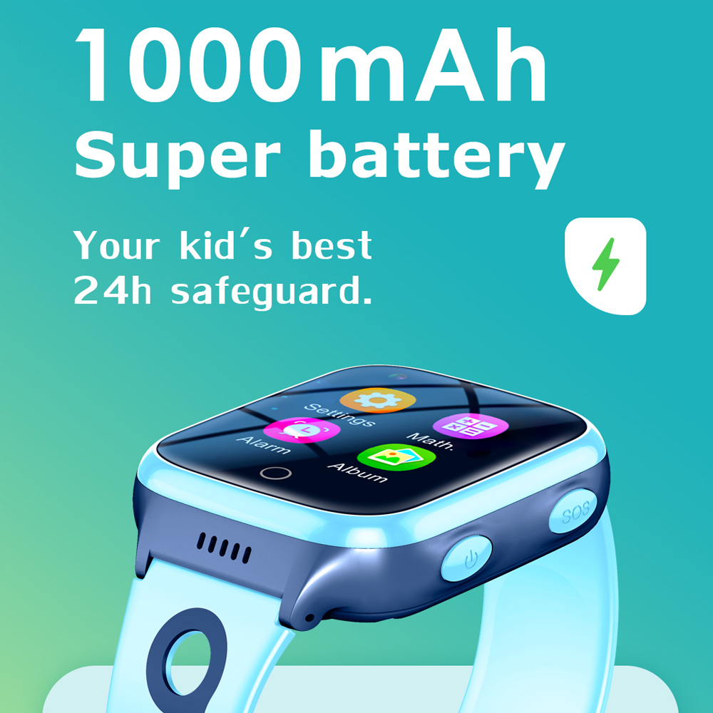 Hot 4G Kids Smartwatch 1000 Ma - Smartwatch Digital Watches For Boys 评论和价格