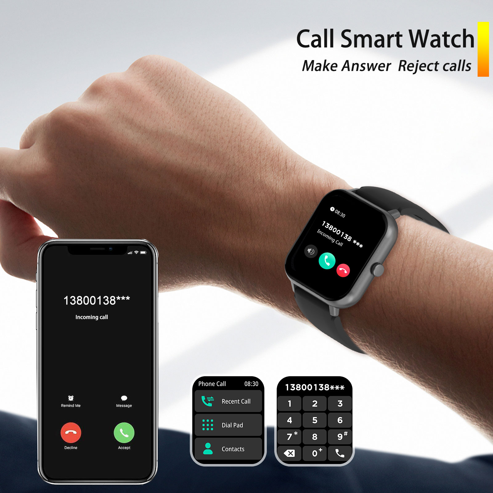 1.44inch Smart watch, wireless - Smartwatch Iphone Watches For Women 评论和价格