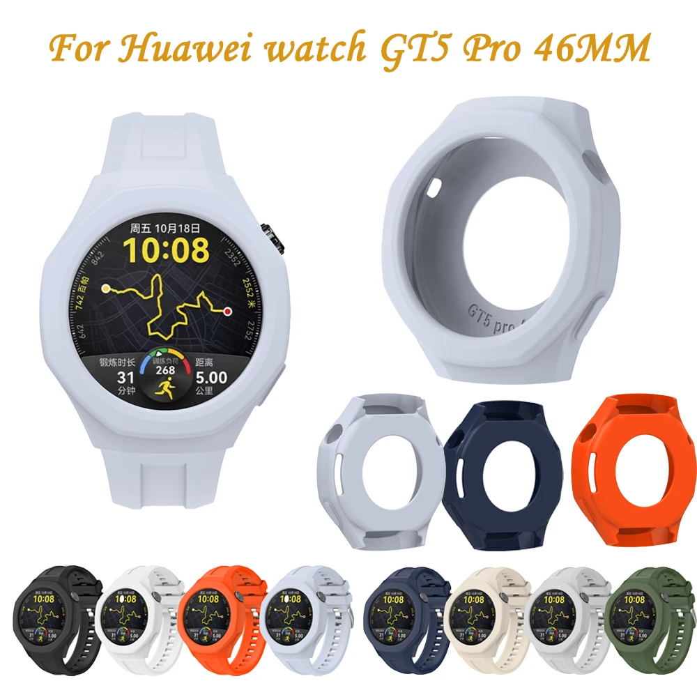 Silicone Watch Case Suit For H - Smartwatch Watch Huawei 评论和价格