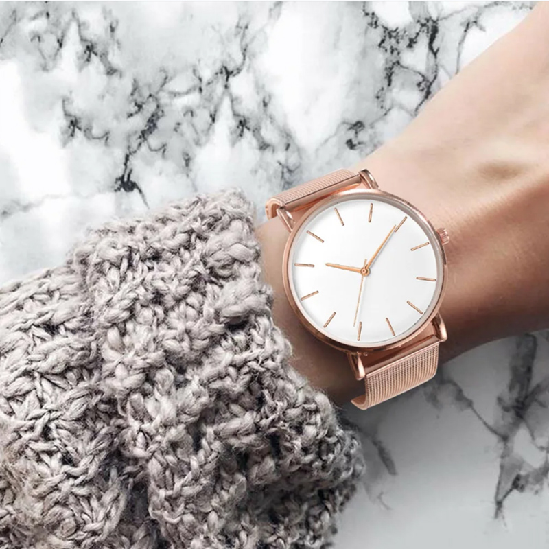 Top Brand Women's Watches Luxu - Minimalist Thin Watch 评论和价格