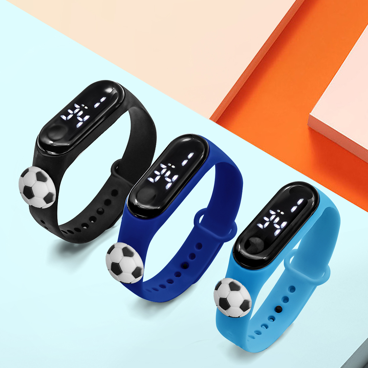Hot Sale 3PCS Student Smartwat - Smartwatch Digital Watches For Boys 评论和价格
