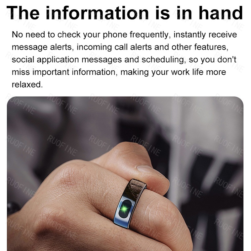 Ring R08 Qring Women's Men Mes - Smartwatch Sports Watches For Men 评论和价格