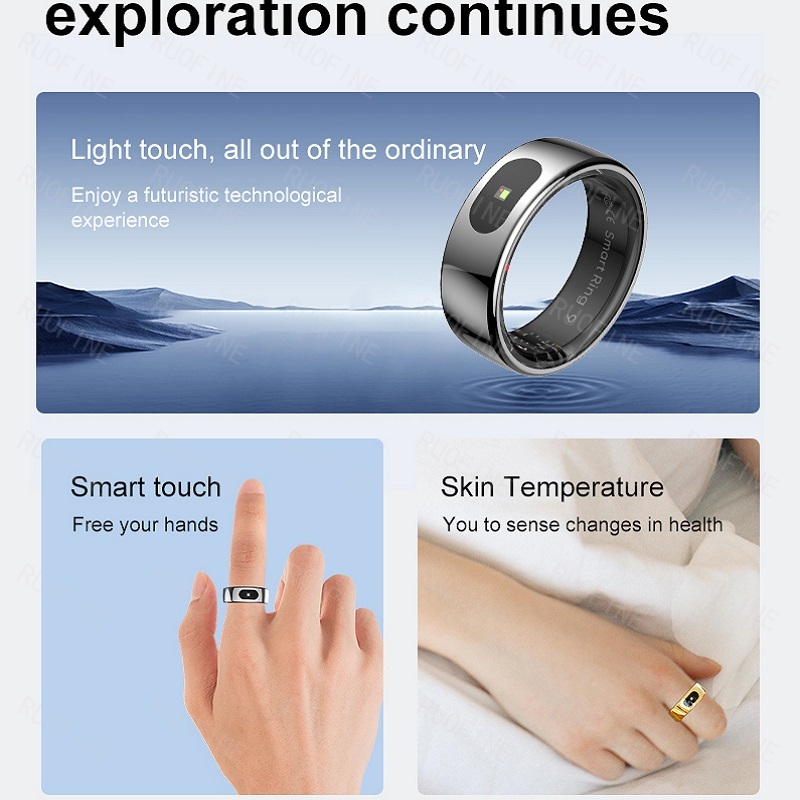 Ring R08 Qring Women's Men Mes - Smartwatch Sports Watches For Men 评论和价格