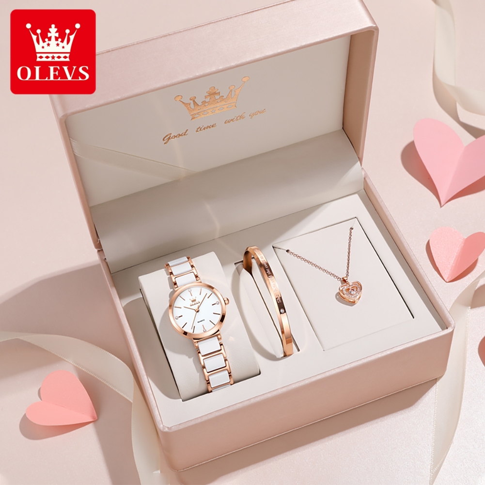 OLEVS Women Watch 5877 Luxury  - Replacement Watch Bracelet 评论和价格