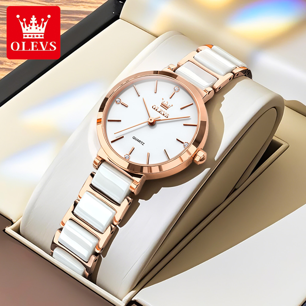 OLEVS Women Watch 5877 Luxury  - Replacement Watch Bracelet 评论和价格
