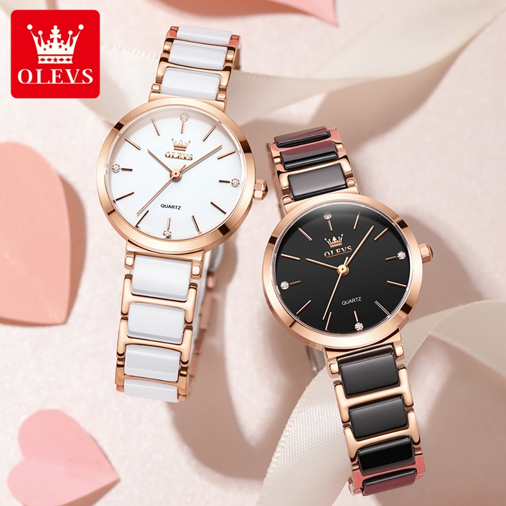 OLEVS Women Watch 5877 Luxury  - Replacement Watch Bracelet 评论和价格