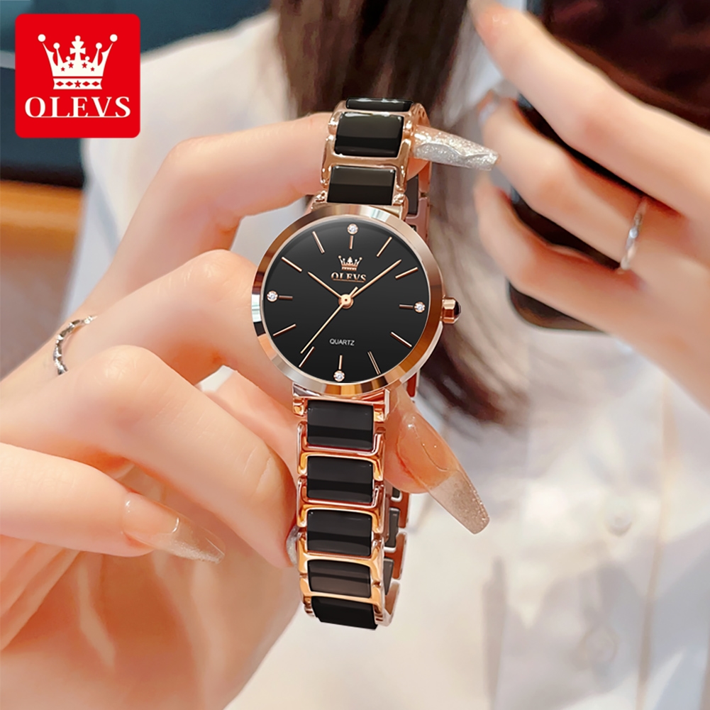 OLEVS Women Watch 5877 Luxury  - Replacement Watch Bracelet 评论和价格