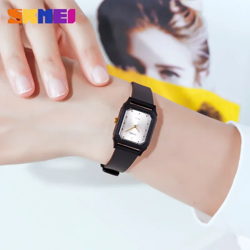SKMEI Small Young Lady Watch C - Minimalist Thin Watch 评论和价格