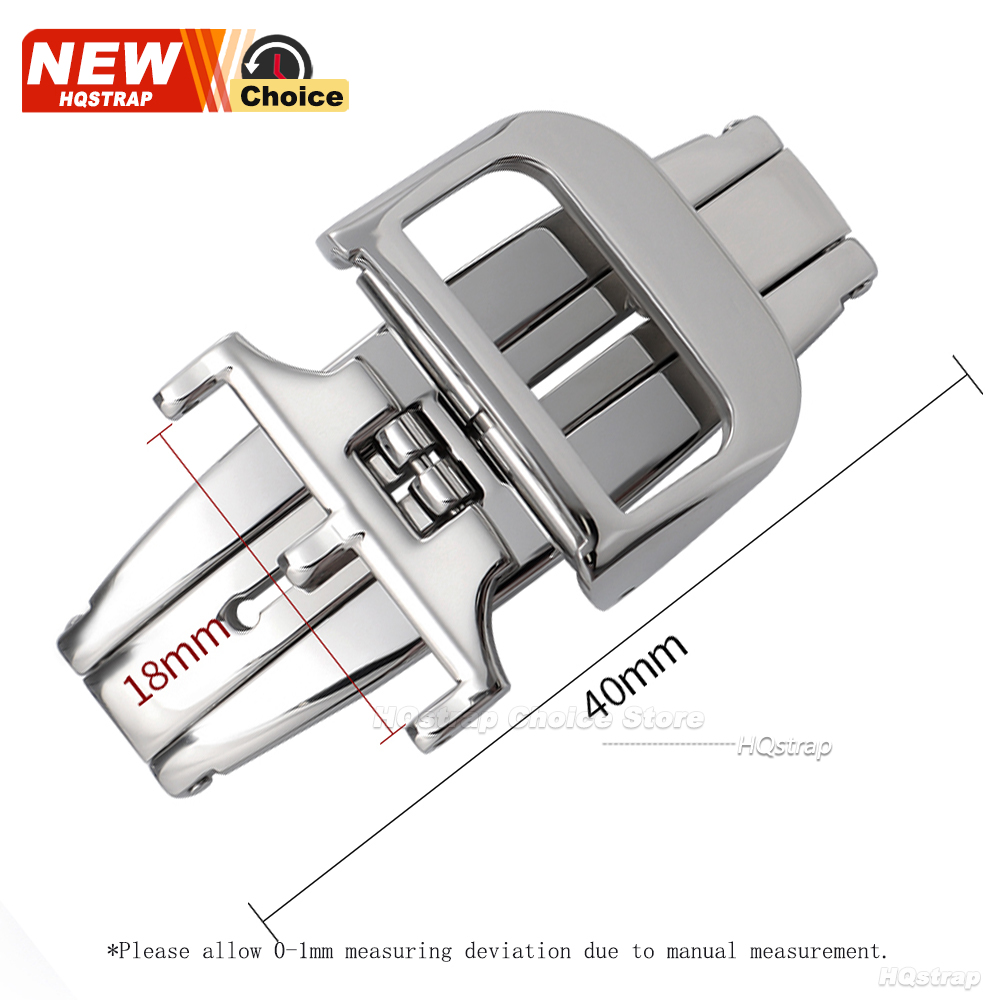 18mm Stainless Steel Deploymen - Replacement Watch Bracelet 评论和价格