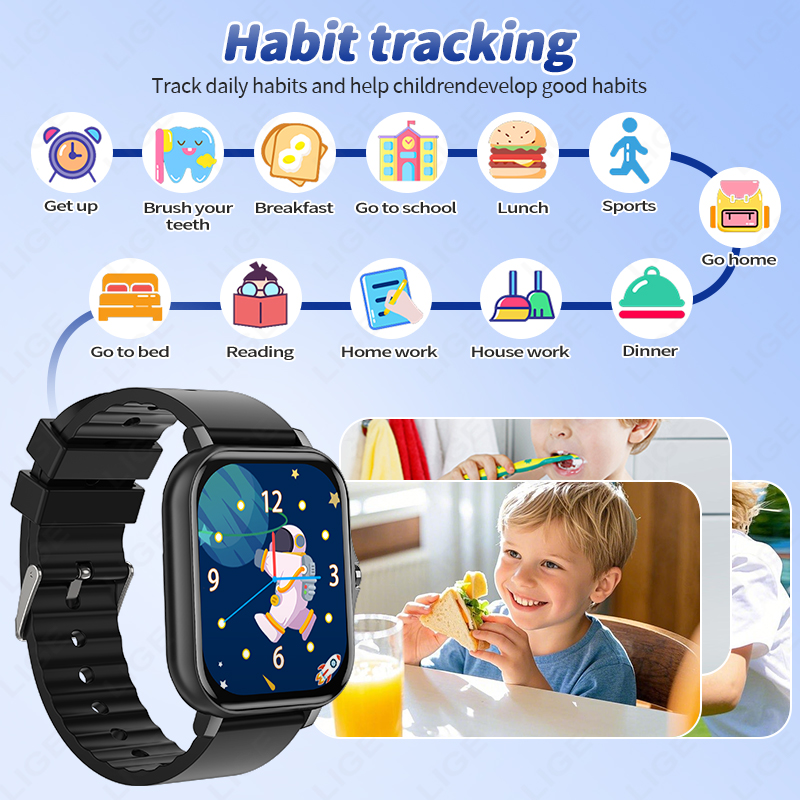 LIGE 2025 Audiobook Children S - Smartwatch Digital Watches For Boys 评论和价格