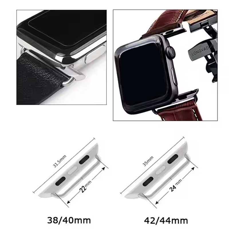2pcs Stainless Steel Connector - Replacement Watch Bracelet 评论和价格