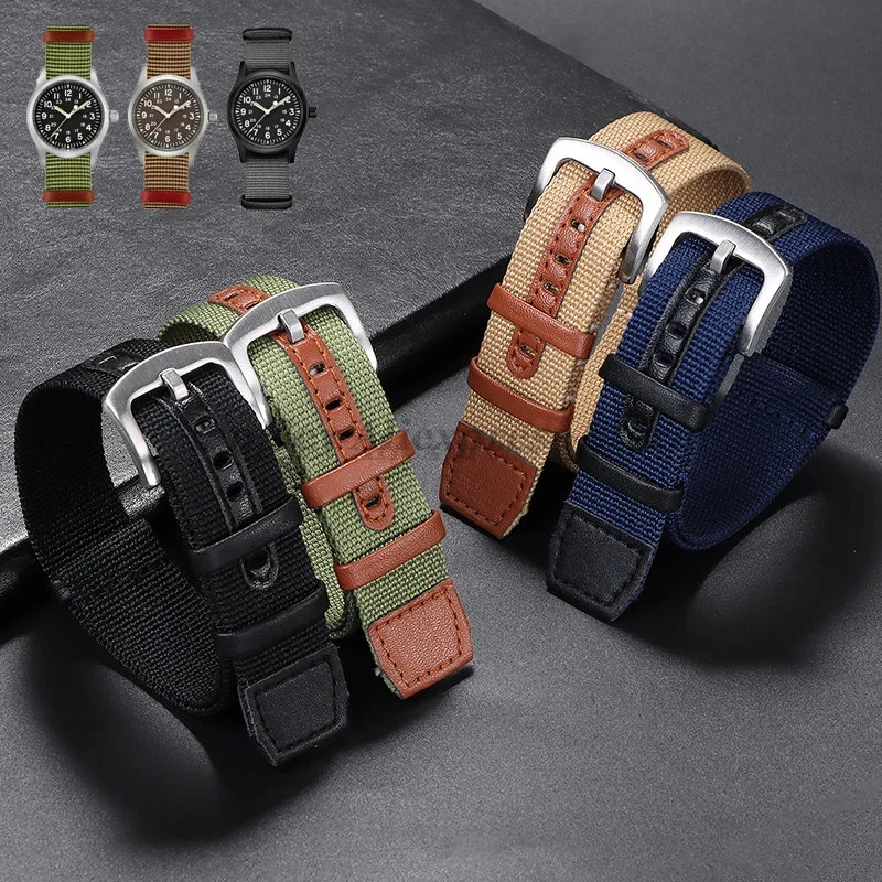 20mm 22mm Canvas Nylon Patch L - Watches Rolex Smartwatch 评论和价格