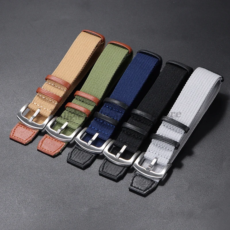 20mm 22mm Canvas Nylon Patch L - Watches Rolex Smartwatch 评论和价格