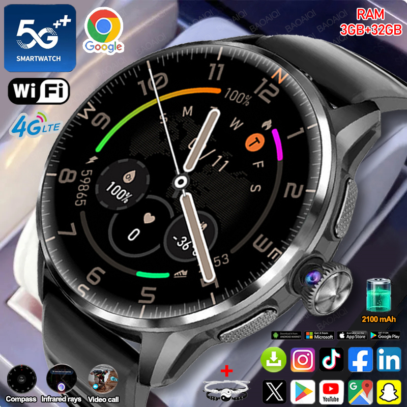 5G/4G Full Network Smart Watch - Watch Esim 评论和价格