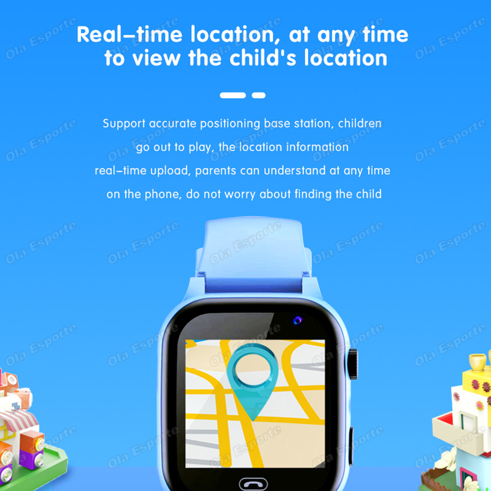 2026 New Mini Kids Phone 4G Si - Smartwatch Watches Gift For Boys On Birthday 评论和价格