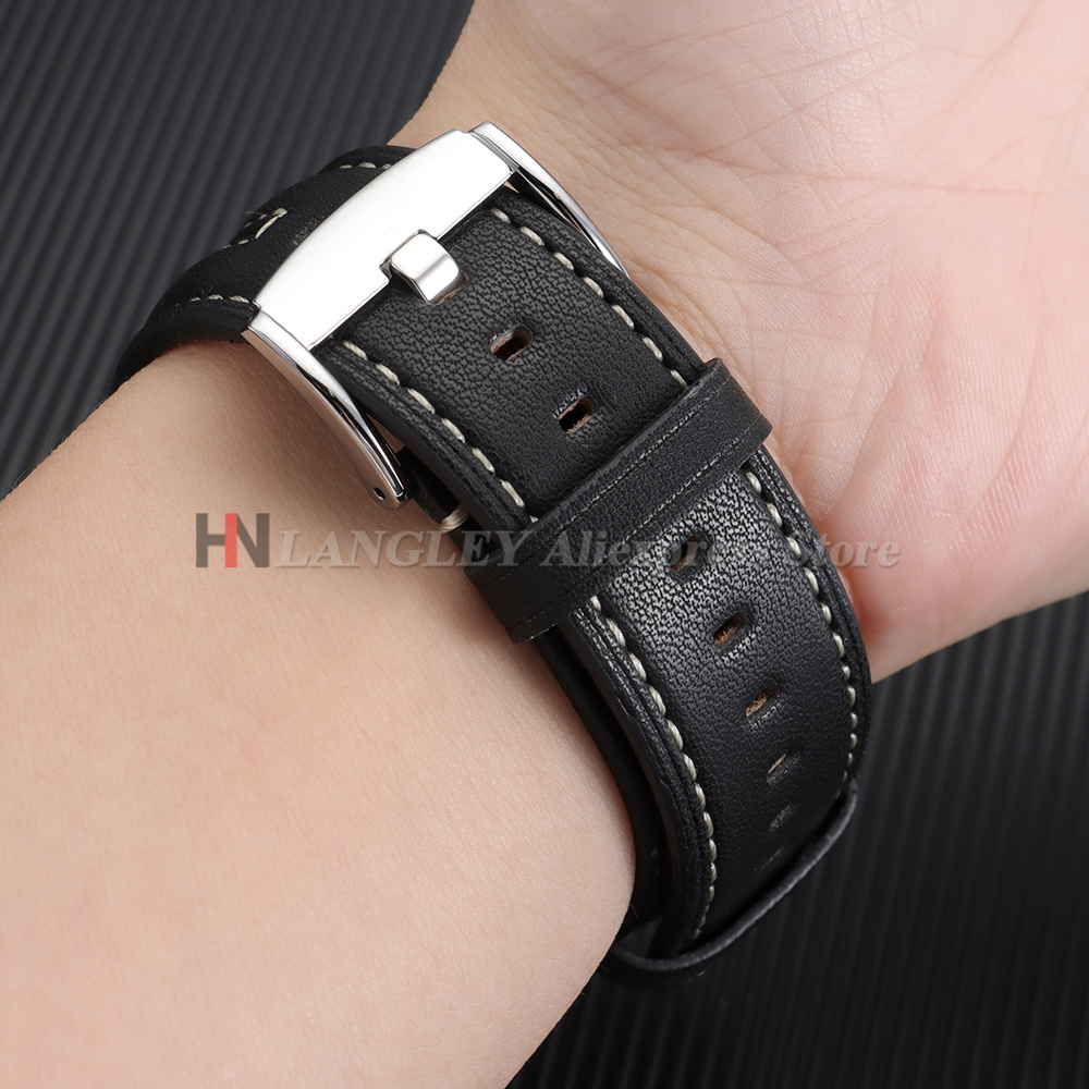 Vintage Leather Watch Band 22m - Seiko Watches Smartwatch 评论和价格