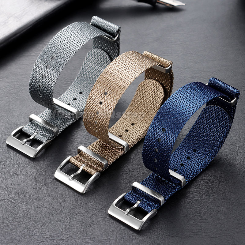 Canvas Nylon Watch Band 18mm 2 - Seiko Watches Smartwatch 评论和价格