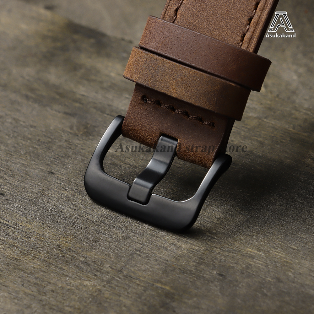 Retro Porous Leather Crazy Hor - Seiko Watches Smartwatch 评论和价格