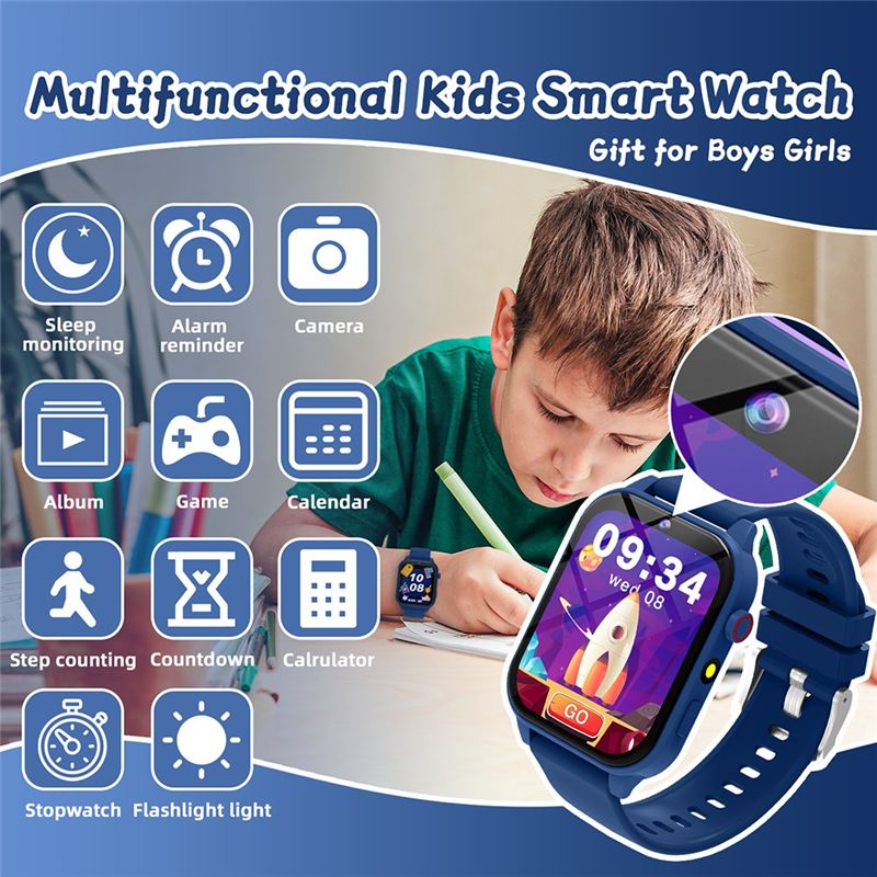 BNVN-Children Study Smartwatch - Smartwatch Watches Useful Gift For Boys 评论和价格