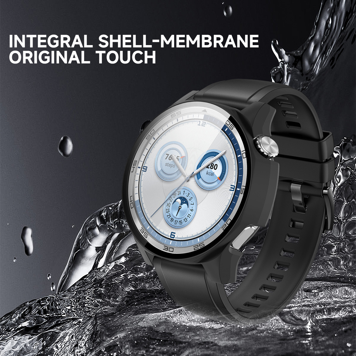 Tempered glass case For Huawei - Smartwatch Watch Huawei 评论和价格