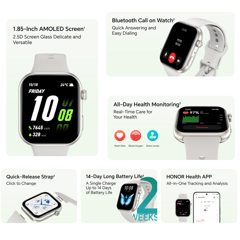 HONOR CHOICE Watch 2i Global V - Watch Esim 评论和价格