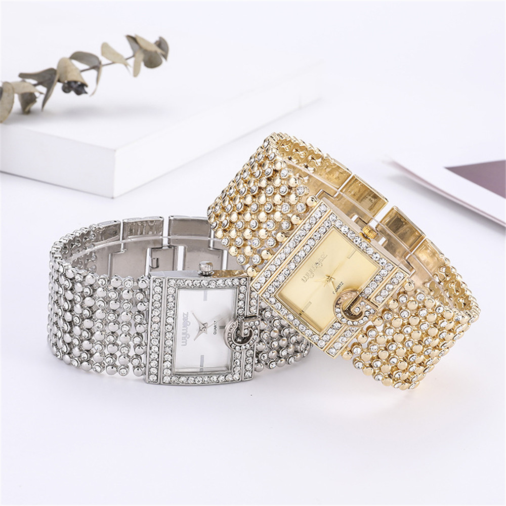 Simple Square Gold Watches Wom - Minimalist Thin Watch 评论和价格