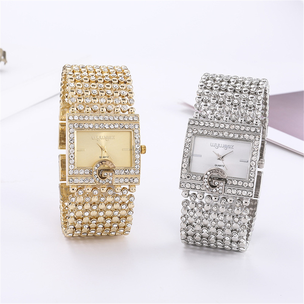 Simple Square Gold Watches Wom - Minimalist Thin Watch 评论和价格