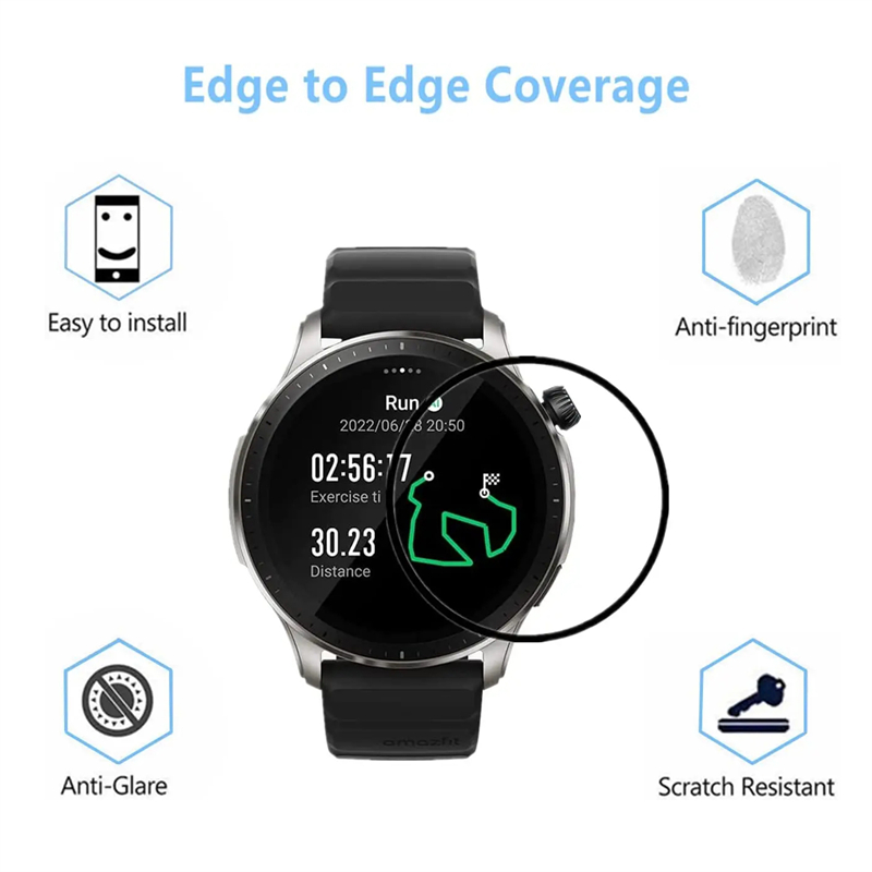 For Amazfit GTR 4 Screen Prote - Smartwatch Watches Amazfit 评论和价格