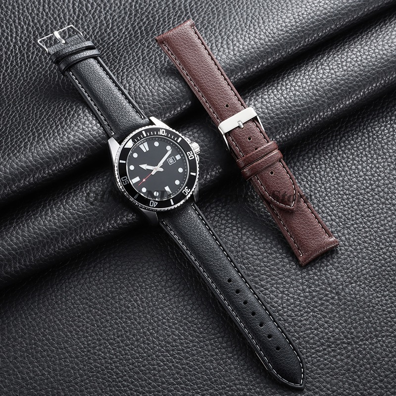 16mm 18mm 20/22mm Lychee Patte - Seiko Watches Smartwatch 评论和价格